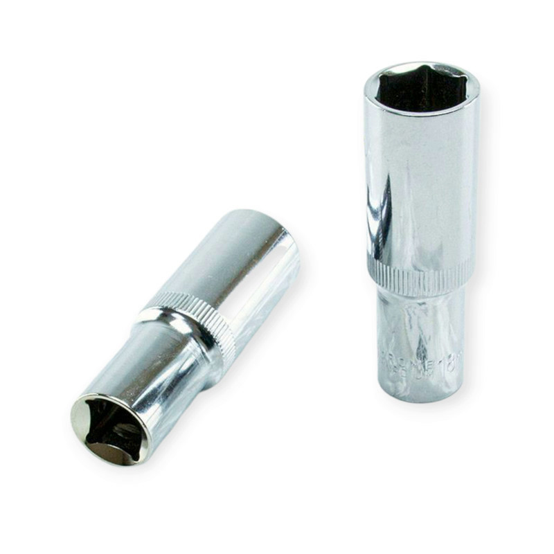 Головка торцевая шестигранная удлиненная 1/2 22мм CrV Мукачево - изображение 1