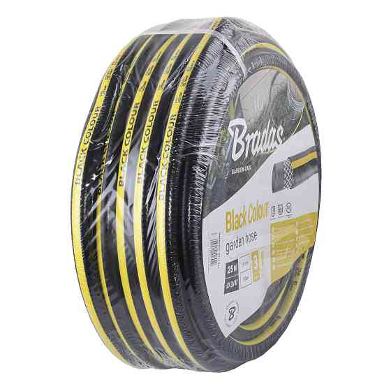 Шланг для поливу BLACK COLOUR 3/4″ 25м, Bradas Польща чорний WBC3/425 Киев