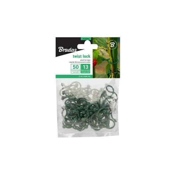 Затискачі діаметром 13 мм., 50 шт., TWIST LOCK, TYK13GR/50 Київ