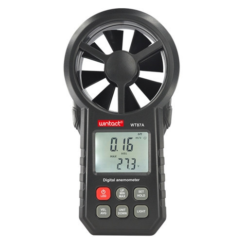 Анемометр крыльчатый 0,3-30м/с, -10-45°C WINTACT WT87A Чернигов - изображение 1