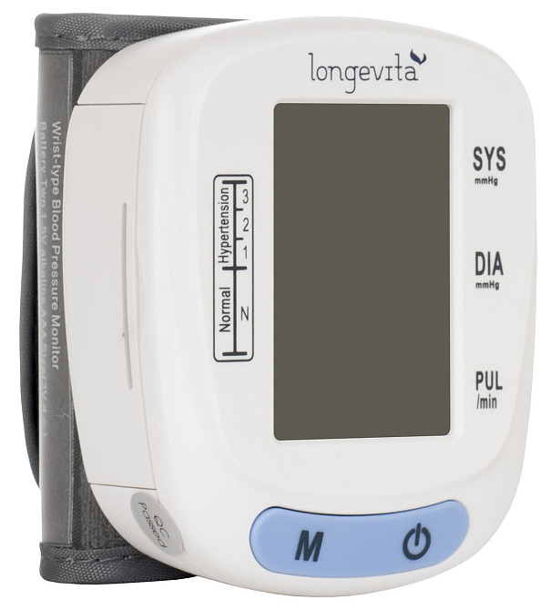 Автоматичний тонометр Longevita BP-201M (на зап'ястя) (5828415) Київ - фото 2