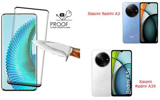 Защитное стекло HyperGlass Pro для Xiaomi Redmi A3, Redmi A3X – максимальная чувствительность и защита Киев