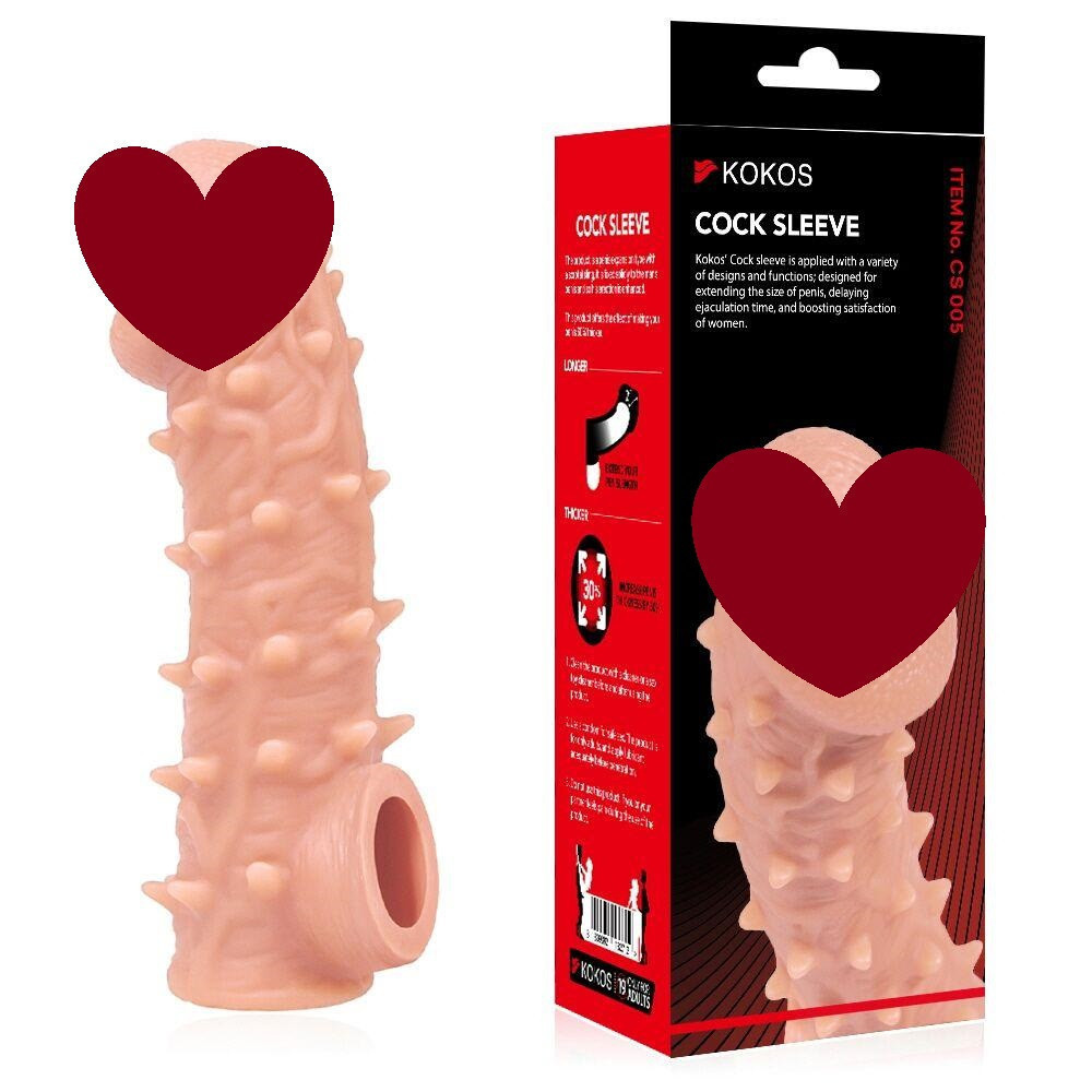 Насадка на член Kokos Cock Sleeve CS 005 L Sex Aura Київ - фото 1