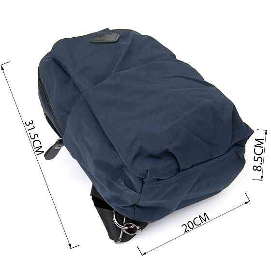 Сумка через плече нейлон Vintage 20633 Синя Київ