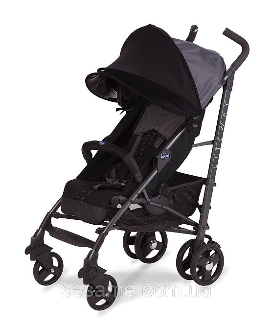 Солнцезащитный козырек на коляску двойной чёрный Кап Double Shade Харьков - изображение 6