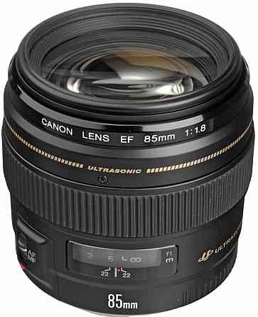 Объектив: Canon EF 85mm f/1.8 USM . Киев