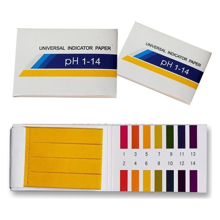 Лакмусовий індикаторний папір для вимірювання рівня pH 1–14, тест-смужки універсальні, набір 72 шт Київ - фото 3