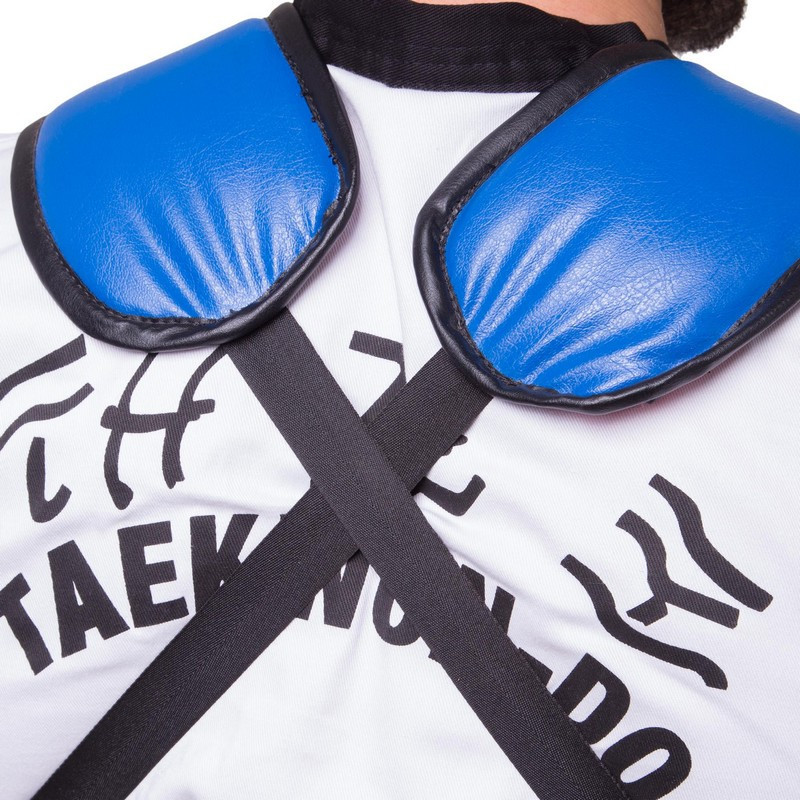 Защита корпуса (жилет) двусторонняя LEV LV-4282 размер S-XL синий-красный Защита для боевых искусств Киев - изображение 10