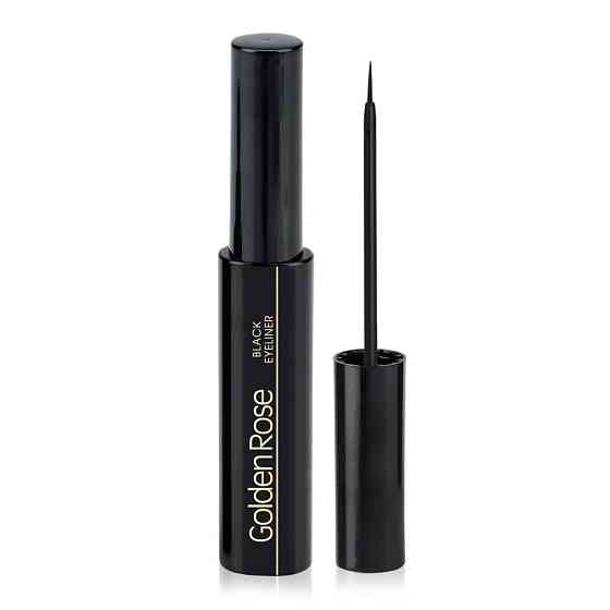 Подводка для глаз Golden Rose Eyeliner мягкая кисточка Голден Роуз Роза Запорожье