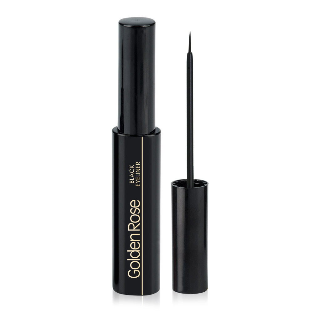 Подводка для глаз Golden Rose Eyeliner мягкая кисточка Голден Роуз Роза Запорожье - изображение 1