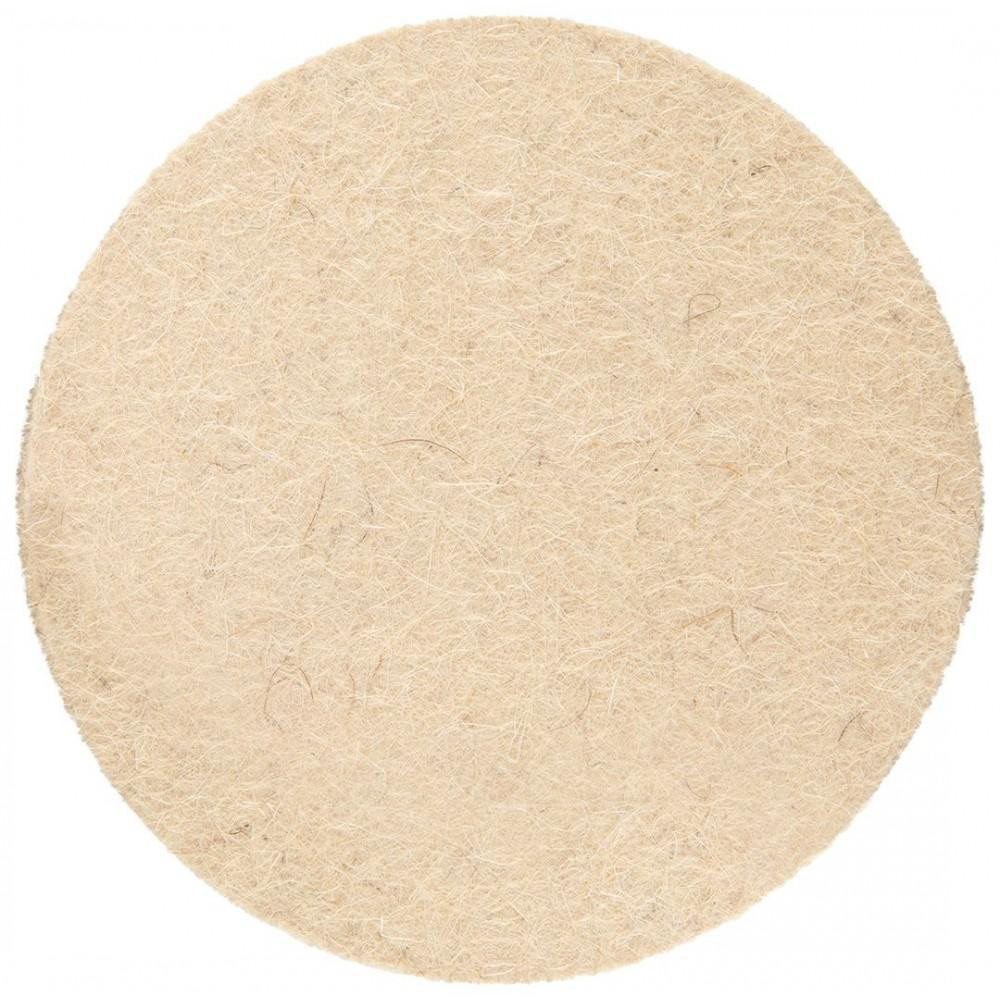 Круг полірувальний фетровий 125*10мм для дрилі та УШМ Харків - фото 1