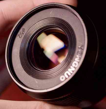 Обʼєктив Yongnuo 42.5mm f1.7 mark 2 micro 4/3 panasonic olympus. Харків