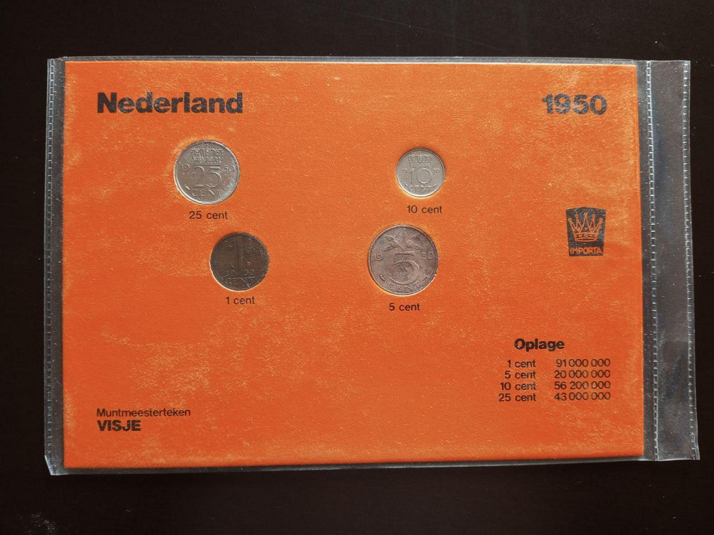 Минт сет Нидерландов, 1950 год (1.2) Полтава - изображение 1