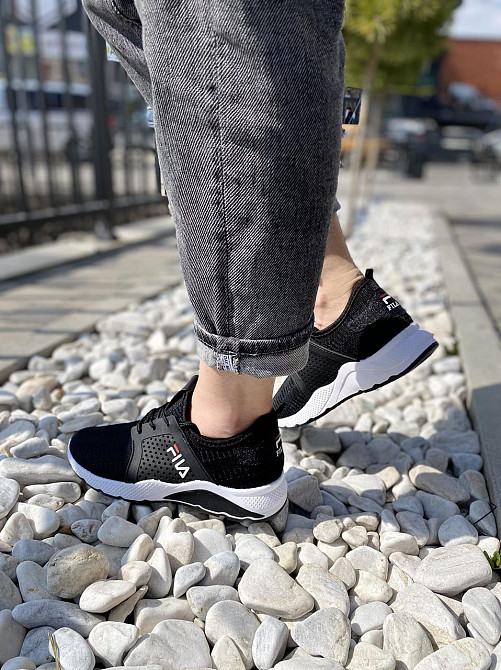 IDEAL Кросівки жіночі IDEAL 219 чорні (весна-осінь, текстиль + сітка) (2473) Коломыя - изображение 5
