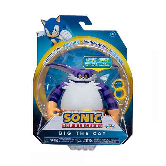 Ігрова фігурка з артикуляцією SONIC THE HEDGEHOG - Модерн Кіт Біг 10 cm Дніпро