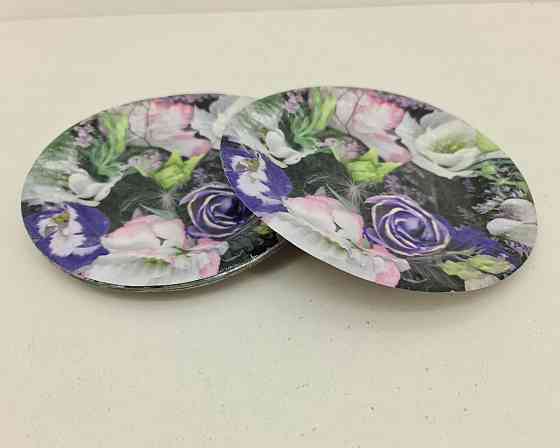 Паперова тарілка з малюнком 18см"№ 20" Клумба" 10шт (1 пач.) Харків