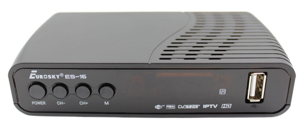 ТВ-приймач тюнер Eurosky ES-16 / DVB-T 2 (Гарантія 1 рік) Дніпро - фото 3