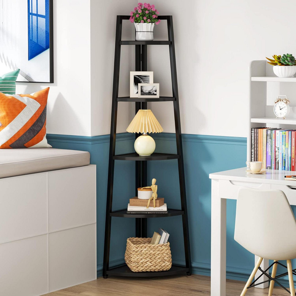 Стеллаж угловой для ванной 