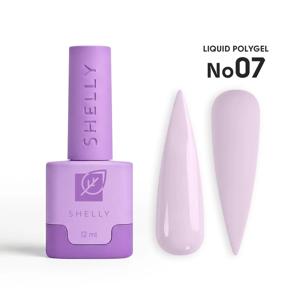 Жидкий полигель для ногтей 07 Liquid PolyGel Shelly 12 мл Киев - изображение 3