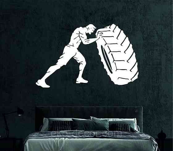 Декоративне настінне Панно «Кросфіт», Декор на стіну Київ