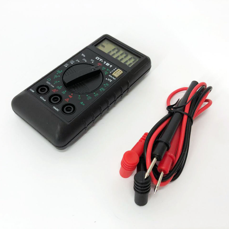Мультиметр цифровий тестер амперметр DT-181, Мультиметр тестер вимірювальний, RM-287 Смарт мультиметр Київ - фото 2