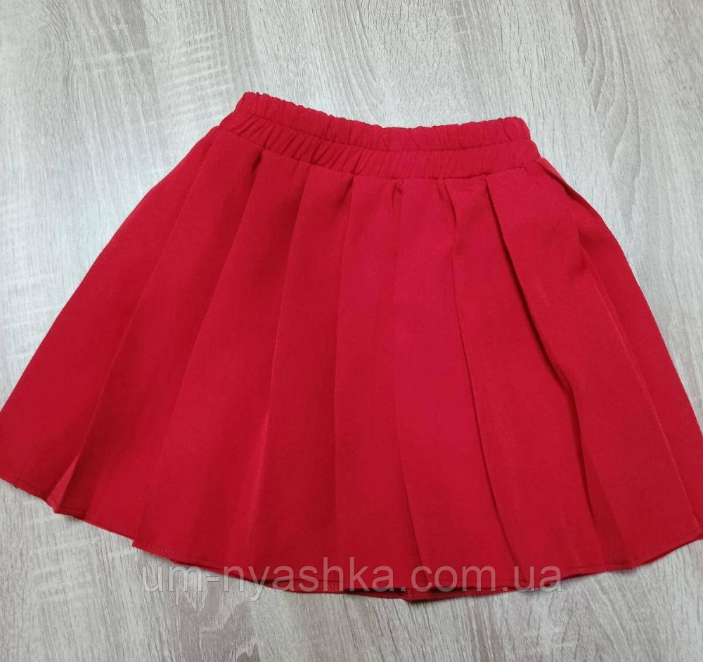 Спідниця теніска червона р.116-152 Кривий Ріг - фото 2
