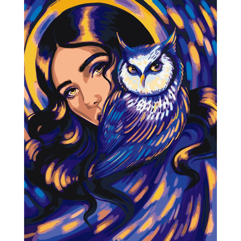 Картина за номерами "Краса та мудрість" 10623-AC 40х50 см Вінниця - фото 1