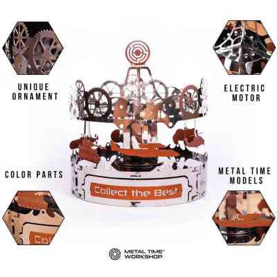 Конструктор Metal Time коллекционная модель Riding the Best (MT042) Винница