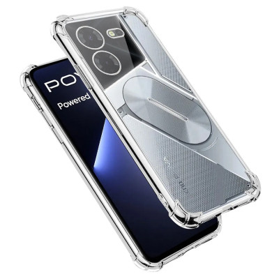 Чехол для мобильного телефона BeCover Anti-Shock Tecno POVA 5 Pro 5G (LH8n) Clear (711780) Винница - изображение 4