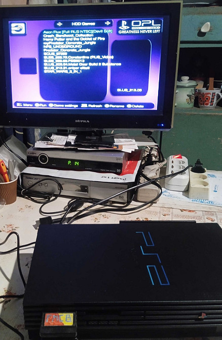 PS2 суперслим и диски Харьков - изображение 1