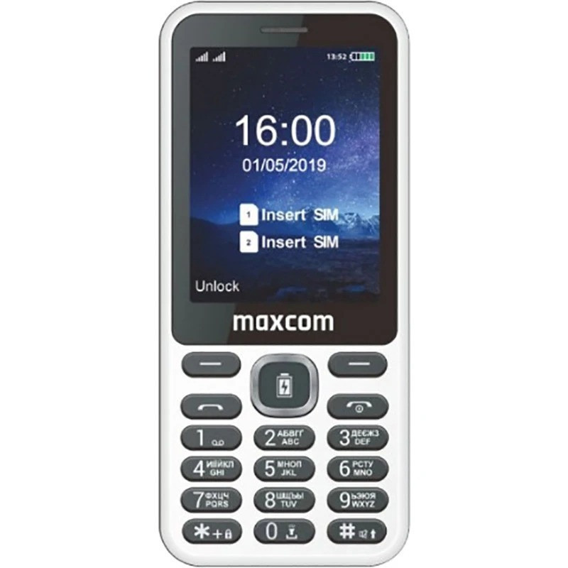 Мобільний телефон Maxcom MM814 Type-C White ( Білий ) Харків - фото 1