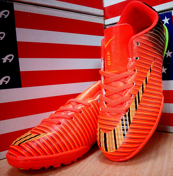 Подростковые сороконожки копы Nike Mercurial CR7,р.32(21,5)см Сумы - изображение 4