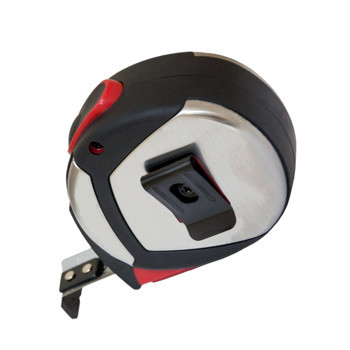 Рулетка 8м x 25мм магнит, обрезиненная, метал. вставки,стопор полотна Ultra Мукачево - изображение 1