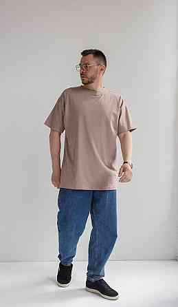 Футболка базова оверсайз чоловіча Какао 3XL/4XL Харків