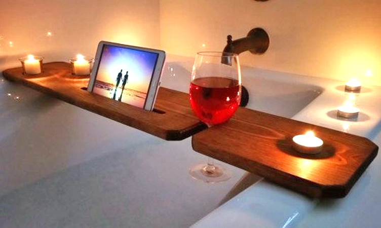 Столик полка для ванной 