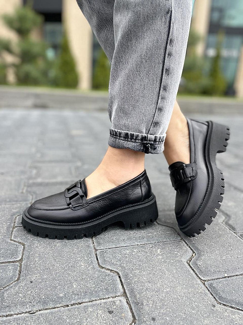 Garti Туфлі жіночі GARTI чорні натуральна шкіра 36р. 37р. 40р. (5166) Коломия - фото 9