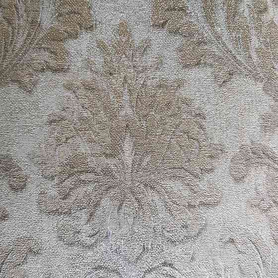 Обои виниловые на флизелине Rasch Raymond 1.06х10 классика вензель серые серебро 957020 Киев