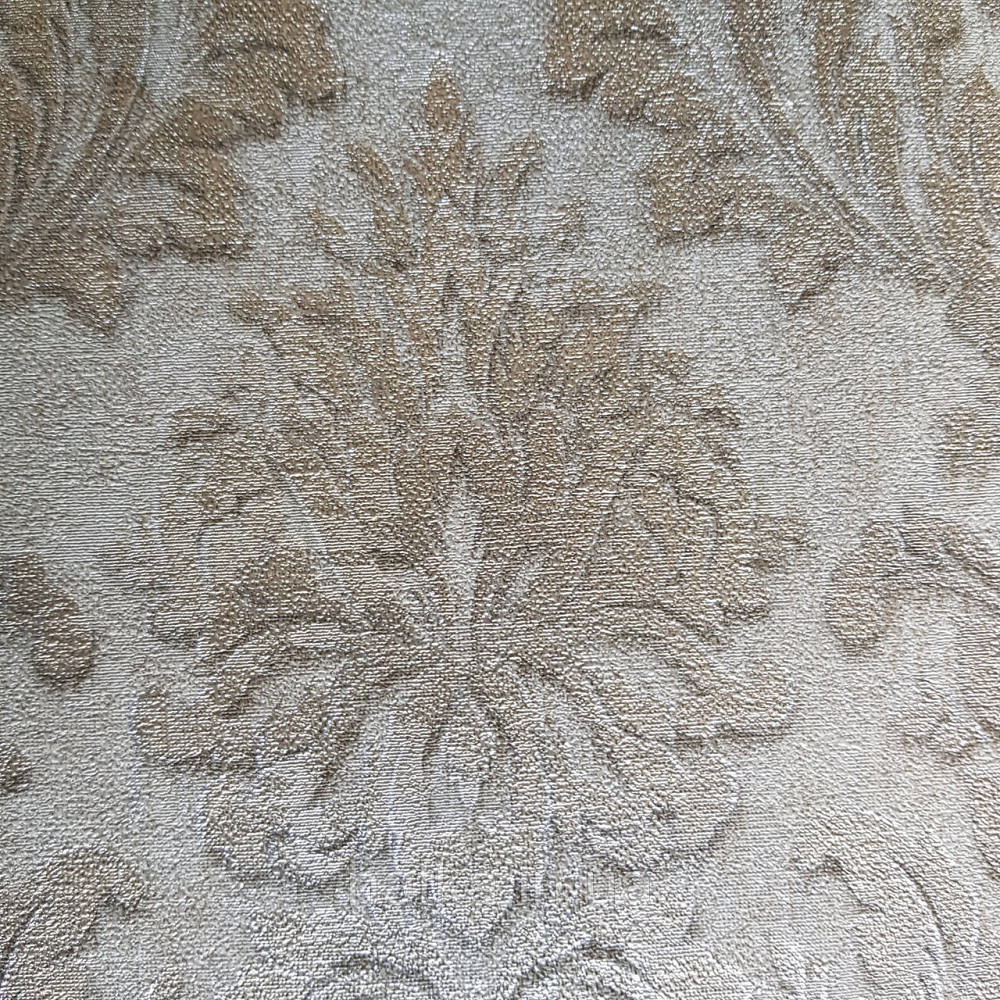 Обои виниловые на флизелине Rasch Raymond 1.06х10 классика вензель серые серебро 957020 Киев - изображение 3