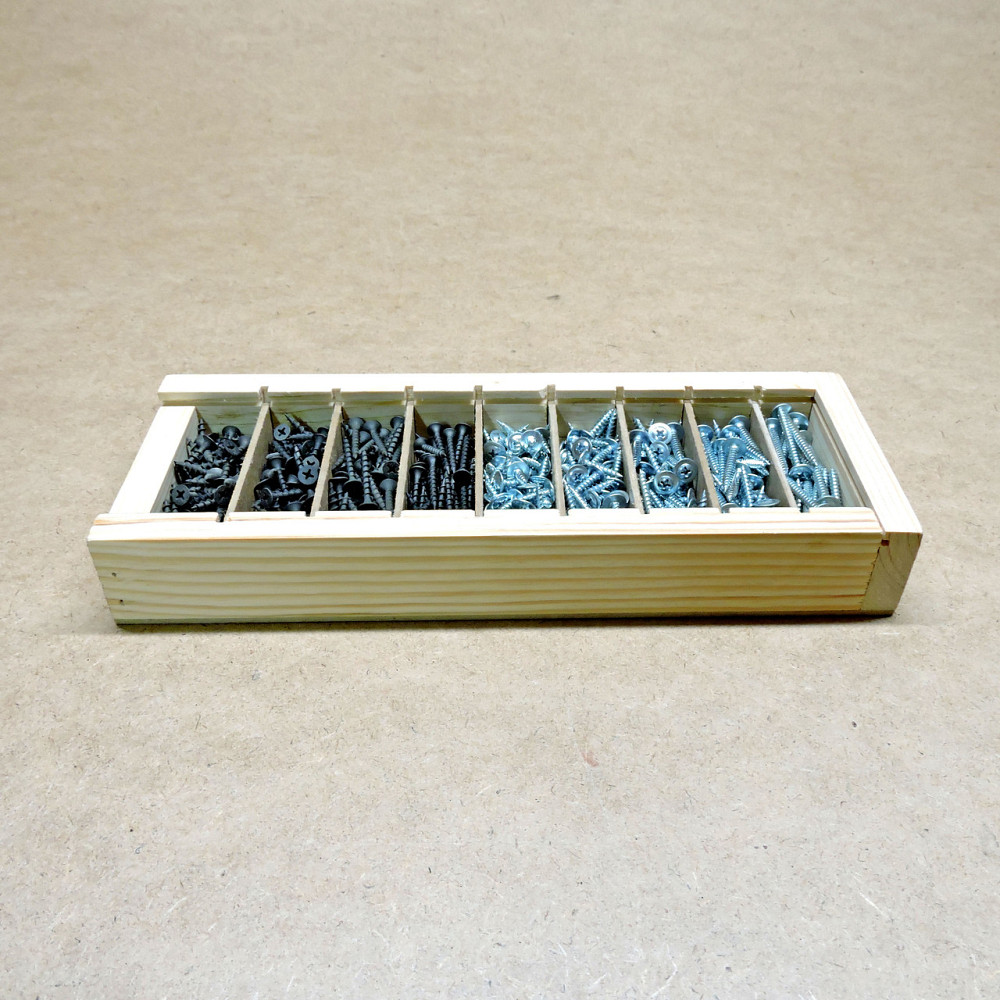 Набор 1х саморезов по дереву 560шт Николаев - изображение 10