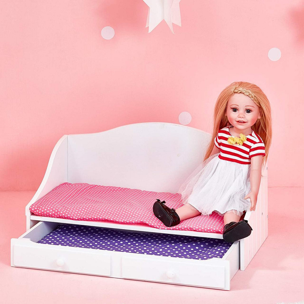 Ліжко для ляльок "Покахонтас" зефір Миколаїв - фото 1