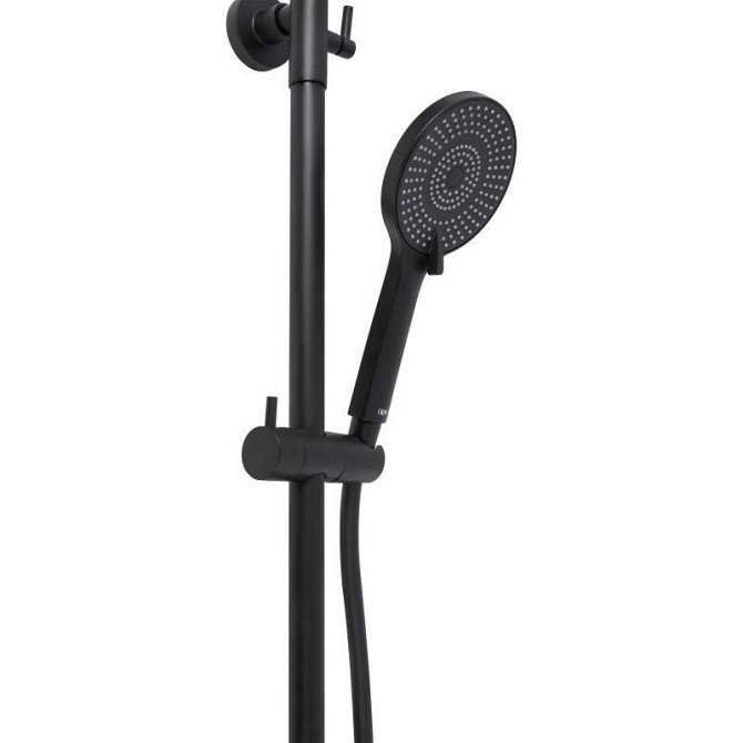 Душевая система для душа Qtap Scorpio на два потребителя QTSCO51105OGB Black Matt, Латунь Харьков - изображение 4
