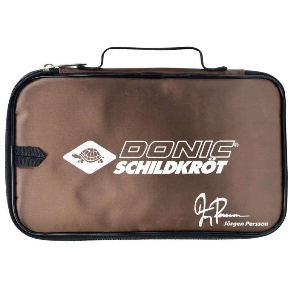 Набор для пинг-понга Donic Persson 500 cork 2-player set (2ракетки+чехол+3мягкая) 788490 Вишнёвое - изображение 6