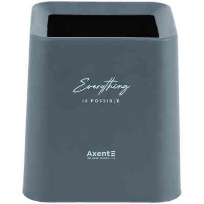 Кошик для паперів Axent Настільний контейнер для сміття, квадратний, сірий (2132-03-A) Вінниця