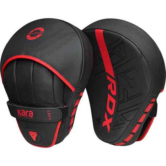 Лапи боксерські RDX F6 KARA Matte Red Каменское