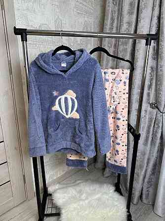 Піжама флісова жіноча Фіолетовий XL Харків