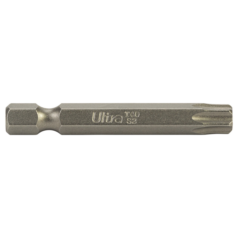 Біти TORX 40×50 мм 1⁄4" 10 шт S2 (блістер) ULTRA (4015542) Київ - фото 3