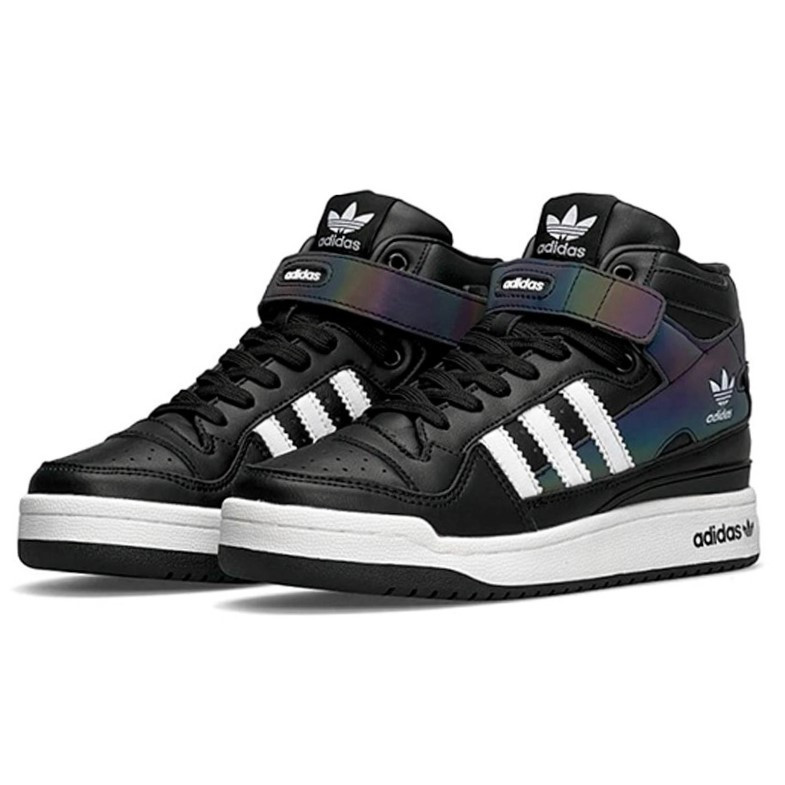 Высокие Термо Кроссовки Adidas Еврозима Кожаные Мужские Ботинки Адидас Черные (размеры: 41,42,43,44,45,46) Днепр - изображение 3