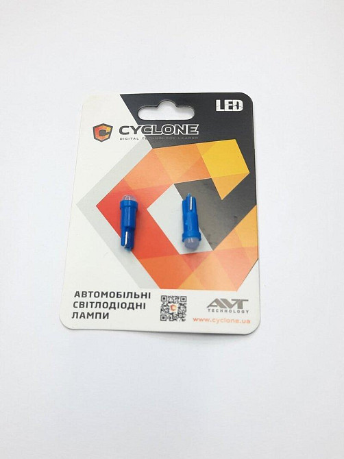 Лампочка у щиток T5-003 LED 1W COB 12V Blue Вінниця - фото 1