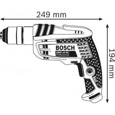 Дрель Bosch GBM 10 RE (0.601.473.600) Винница
