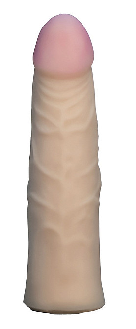 Насадка для страпона телесная EGZO Ciberskin NSTR08 ( 17,5 см х 3,5 см ) Sex Aura Киев - изображение 3